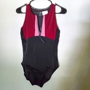 One piece sports swimsuit